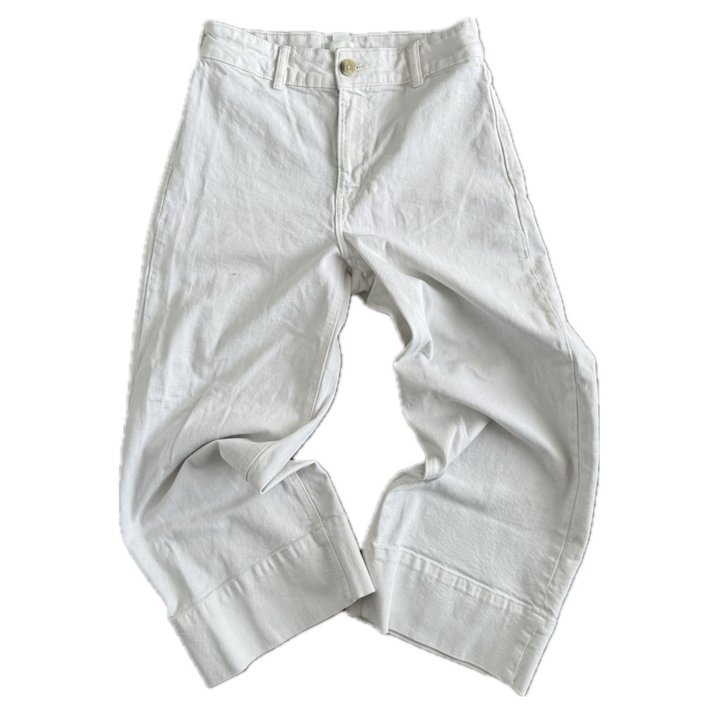 Baggy White Denim Jeans